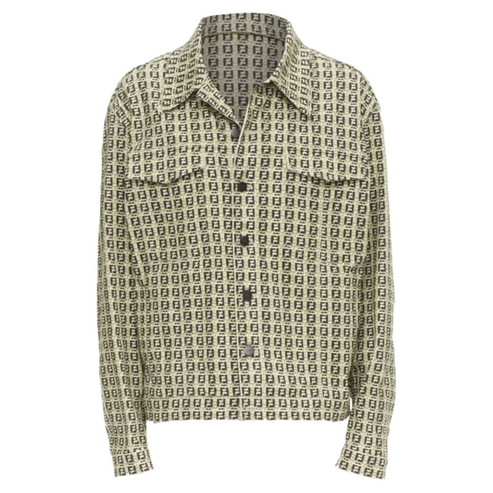 Fendi Forever Bamboo FF Zucca cotton jacket